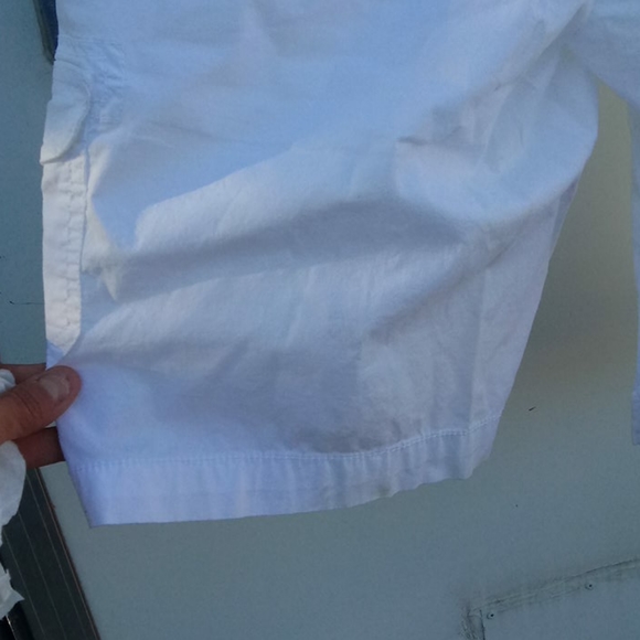 White Shorts Maternity Motherhood Size Medium - Picture 8 of 11